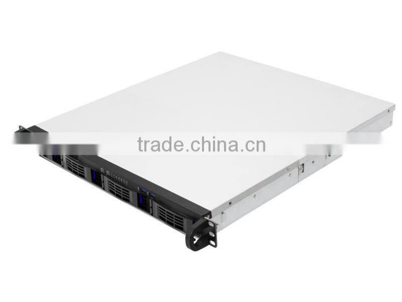 ED104H48-T3-D Short Depth 4 Bay Hot Swap 1U Rackmount Chassis
