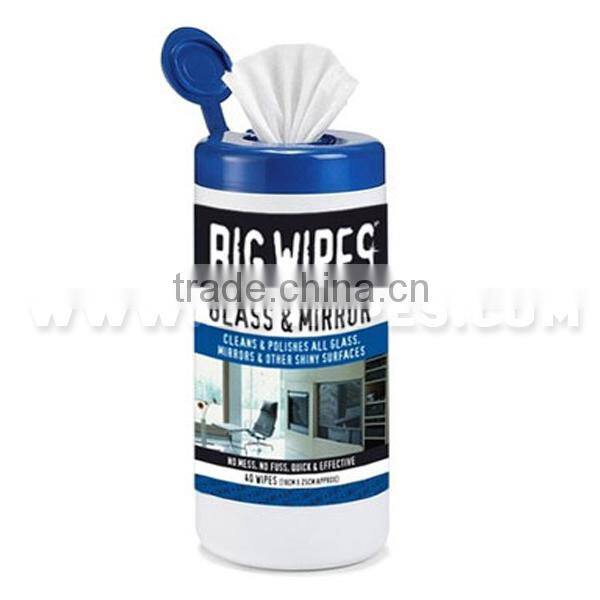 Stain Remove Wet Tissue Mirror Cleaning Wipes OEM Customize