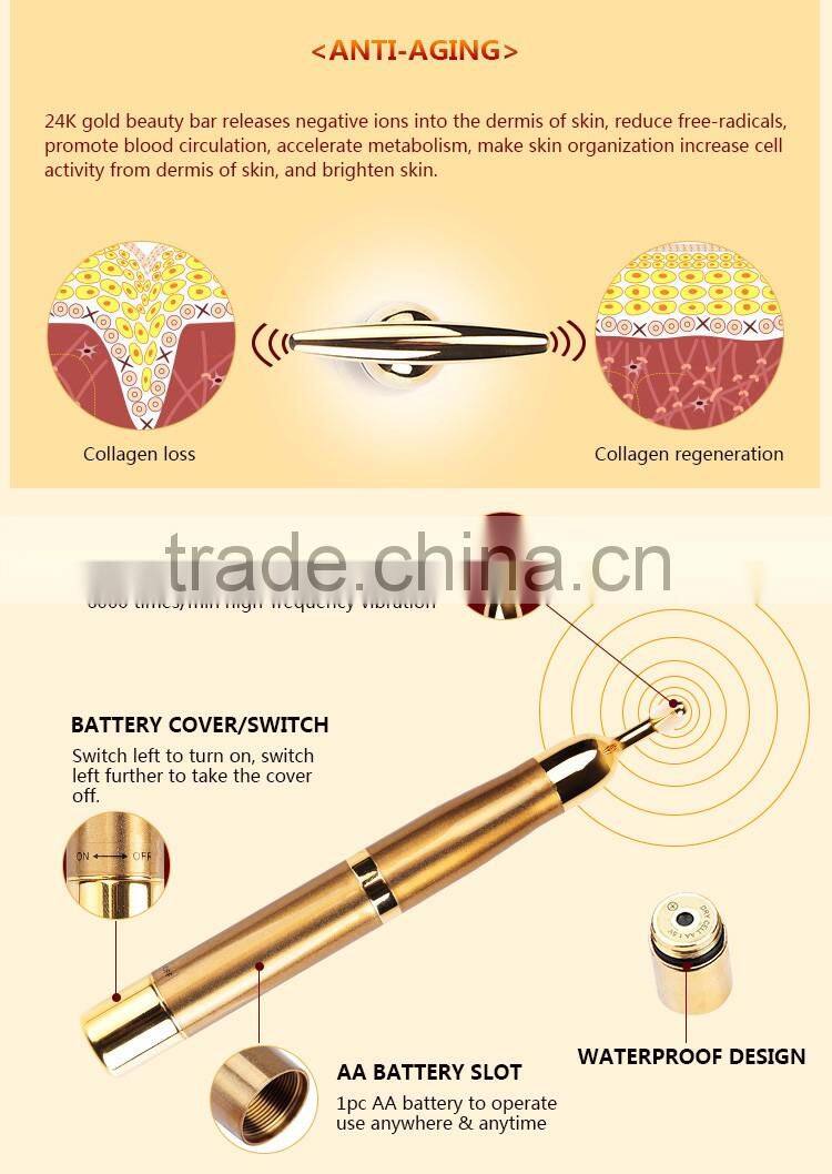 24k gold facial beauty bar golden beauty cosmetics notime