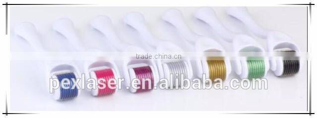 Pex laser titanium 540 needles zgts dermaroller dermaroller skin face beauty roller