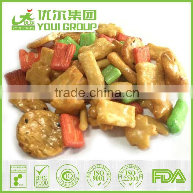 Wholesale Healthy Snack Rice Crackers, Fried Rice Crackers,Japanese soy sauce