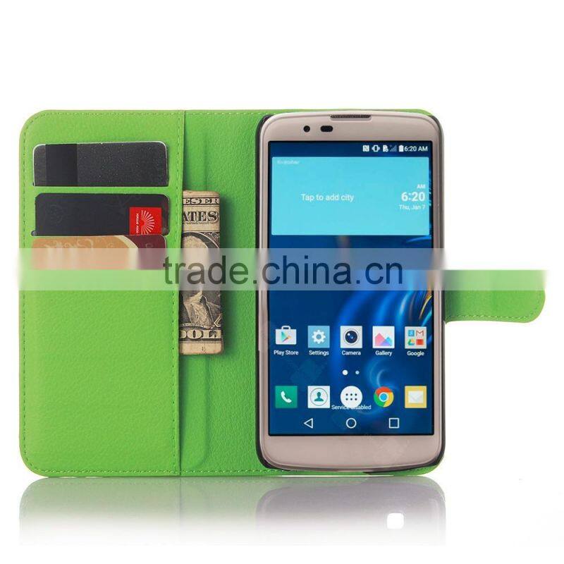 CHEAP COW SKIN TEXTURE Soft Wallet Stand PU Leather Case For LG K10 M2 FLIP LEATHER CASE