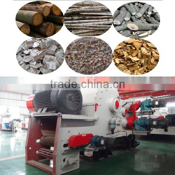 China CE approved drum wood chipper | wood crusher machine