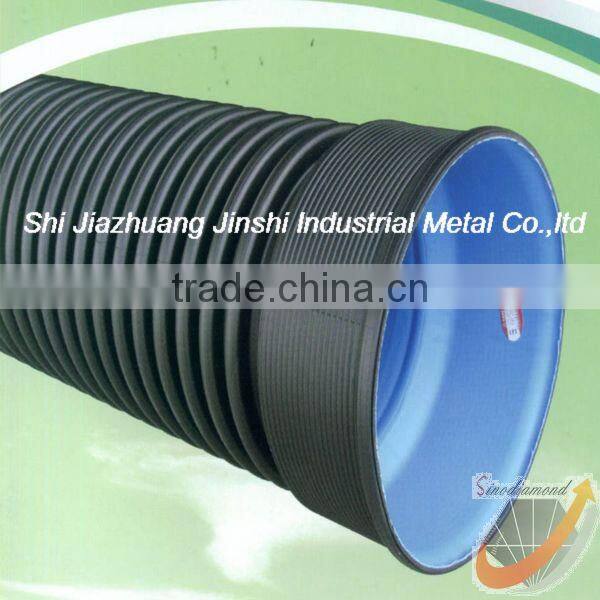 PE Steel Belt Spiral Corrugated Pipe