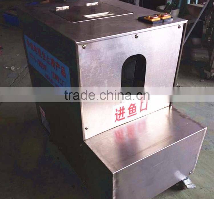 Hot sale in 2016 high quality 304 stainless steel body automatic fish cleaning machine for sale