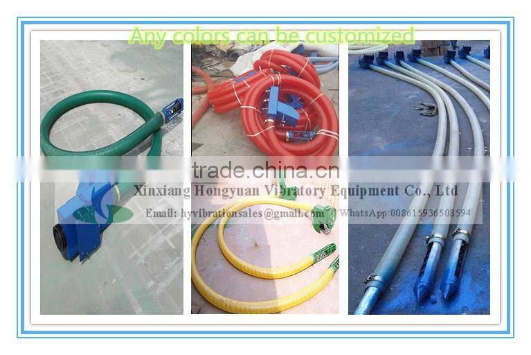 Portable / Mobile grain suction machine with soft pipes