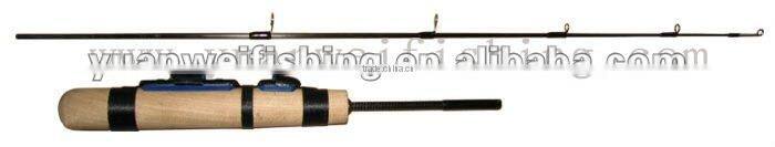 Cork handle glow Ice Fishing Rod