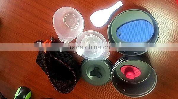 2017 New Camping Cookware Set/Outdoor Cookware Pot/Cooking Set/For 1-2 person