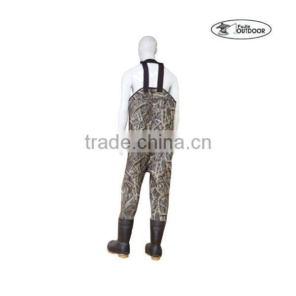 Durable Neoprene Wader,Camo Neoprene Bootfoot Chest Wader,High Quality Waders
