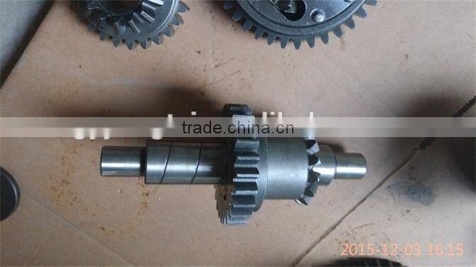 China GN121 GN151 gear shaft for gearbox, Gongnong 151 gears and gear shafts