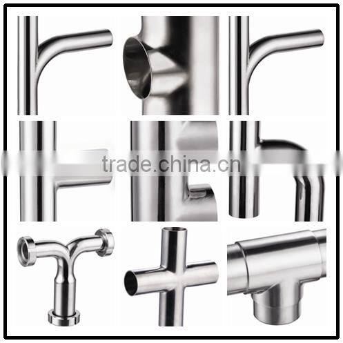 Customize stainless steel tee fittings