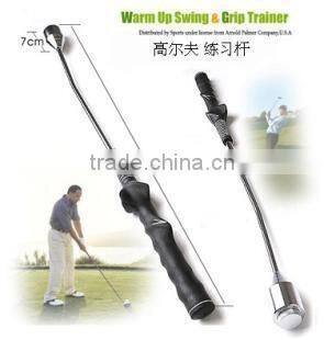 2017 New hot Golf exercise stick swing trainer swing stick rod warm up swing grip trainer