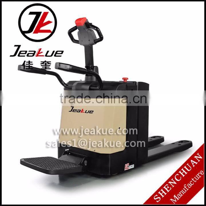 2500kg standing full electric pallet truck