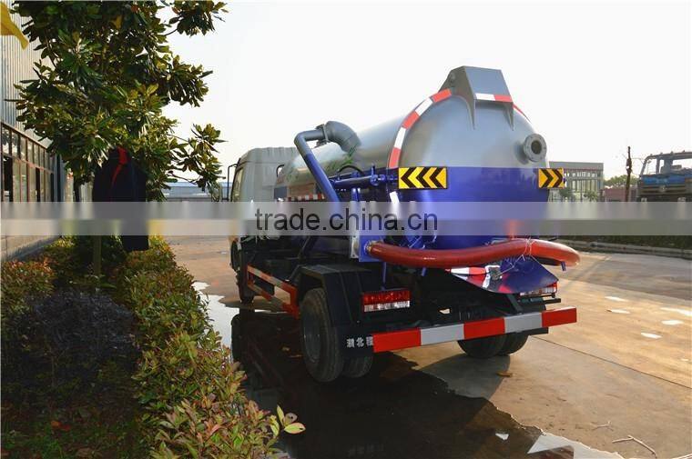 dongfeng 4 cubic meters sewage suction tanker truck for sale