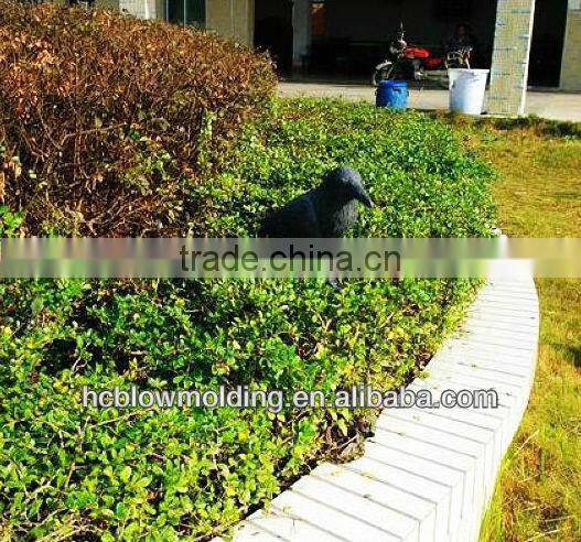 OEM Blow Molding Plastic HDPE Bird Simulation Animal Plastic Bird Decoy