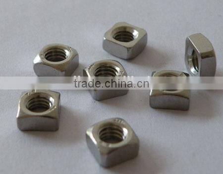 STAINLESS STEEL SQUARE NYLON INSERT LOCK NUTS WITH GOOD QUALITY