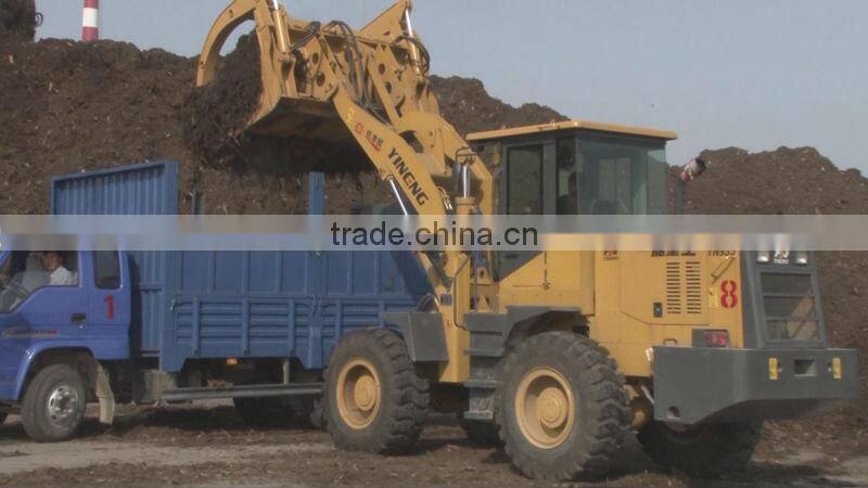 Grass grasper loader (1500kg+Deutz engine+BS428 transmission)