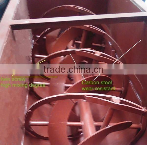 2016 Hot sale Horizontal Cow Feed Mixing Machine/Horizontal Type Animal Feed Mixer