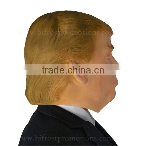 Hot Sale Realistic Human Latex Donald Trump Face Mask