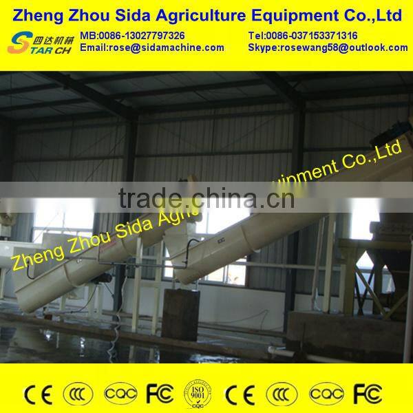 Iso certificate full automatic potato starch processing machine