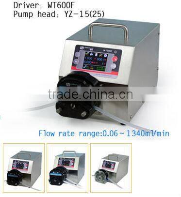 WT600F/YZ15 Dispensing Hose Pump/peristatic pump with CE certificate
