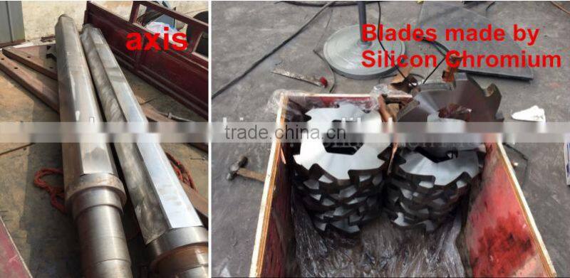 double axis shredder machine