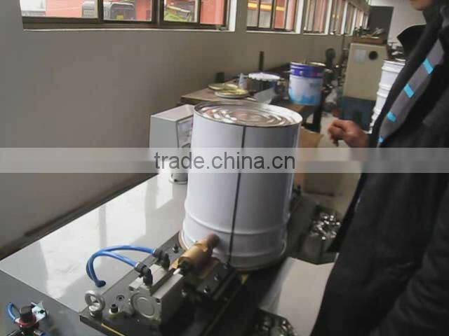 Double head can welding machine