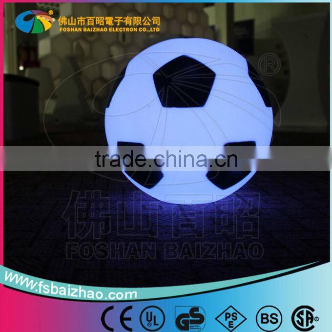 LED football waterproof pool ball lights garden lights with 16 colors
