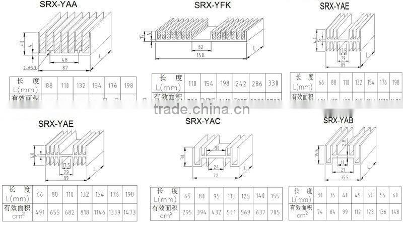 Aluminium alloy extrusion led heat sink profile-custom design for led strip light