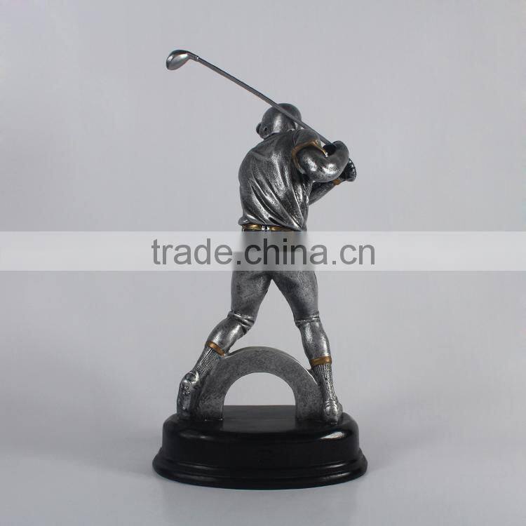 Polyresin golf souvenir, golf trophy designs