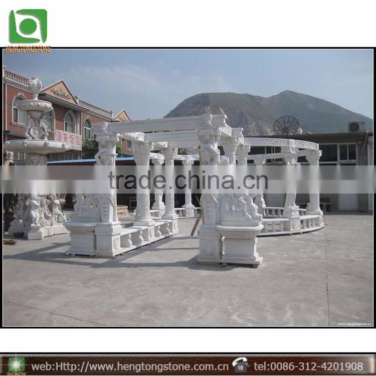 Wholesale wedding gazebos for sale/white marble gazebos for sale