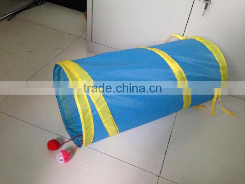 Nylon Cat Play Tunnel,Collapsible Tunnel Cat Toy,Cat Tunnel