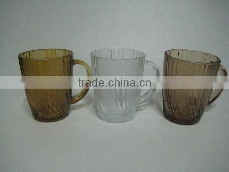 spray color glass mug beer mug spray machine-made spray color glass coffee mug