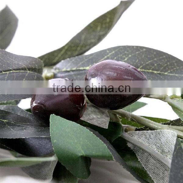 CHY600917 Cheap price olive tree leaves,olive tree branches for olive tree decoration