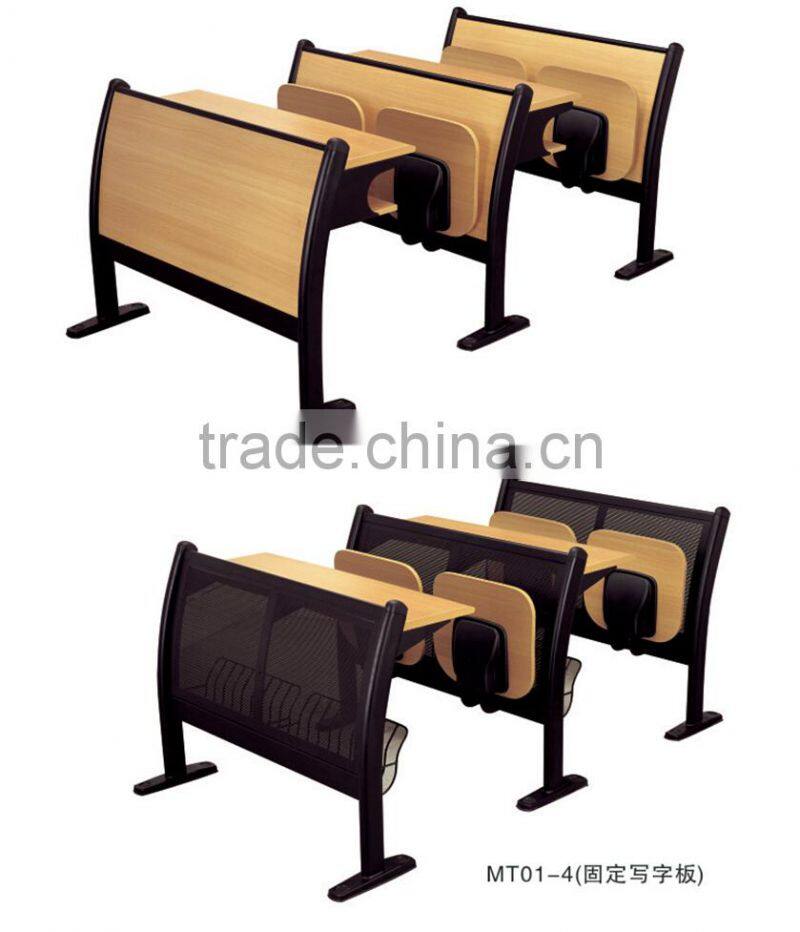 folding chair with tablet for audio visual room