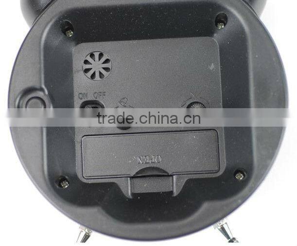 Creative large twin bell alarm clock