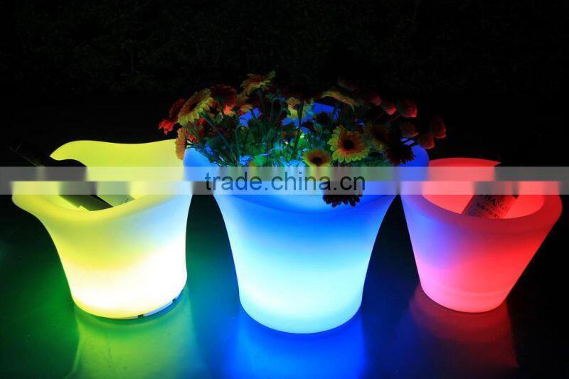 Coolers & Holders, Buckets type and CE European Union Certification LED Ice Bucket