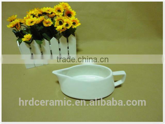 High Quality Products Cheap promotion Ceramic sauce boat