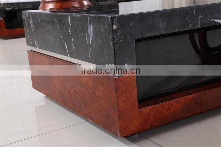 luxury furniture modern italian marble travertine tv stand