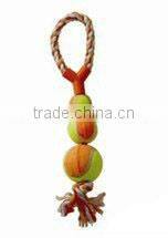 Cute design cotton rope ball dog toy
