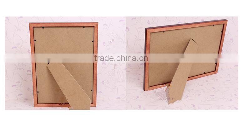 2016 hot selling A4,A5,A3 Wooden certificate photo frame