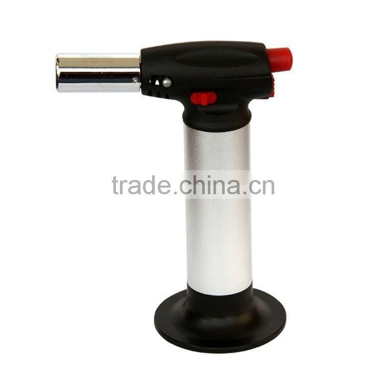 Refillable bbq gas flame lighter