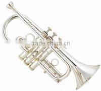 Bb key piston valve gold lacquer baritone