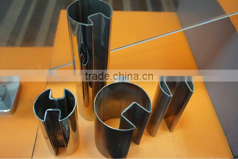 stainless steel single U channel pipe tube welding