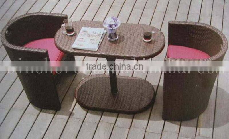 2014 New Furniture Outdoor Wicker Chair Set AK1003