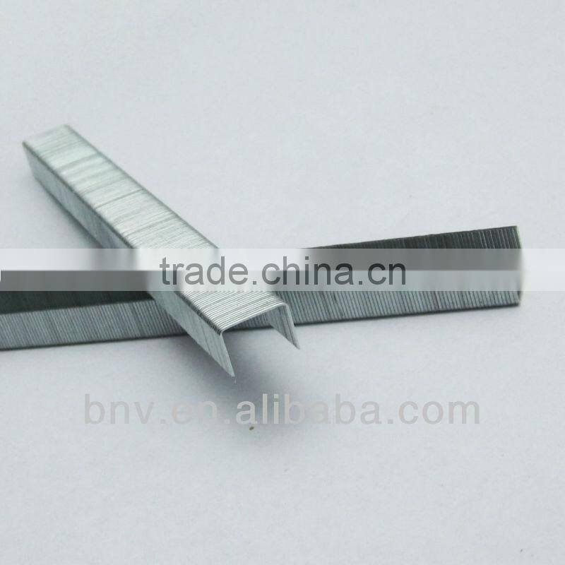 silver color galvanized metal SP19 1/4 staples
