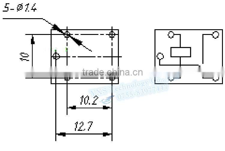 SRA-12VDC-CL SRA 5 Pins RELAY 12V 20A for DC Coil Power Power Relay
