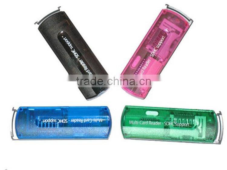 USB card reader-USB1.1/2.0 compatible,support SD/MMC/SDC/MS TF