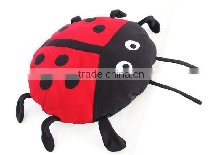 Luxury pet dog beds pet product supplies cute ladybug shape kennel decorative dog kennels