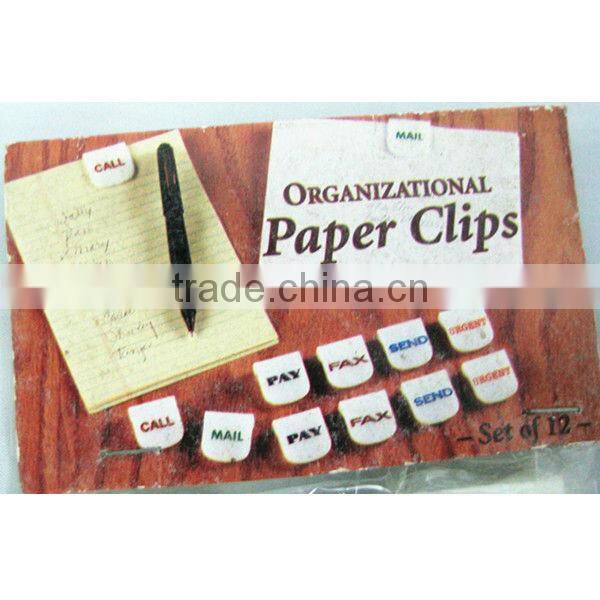 PC-3398 Office Binding Supplies plastic paper clip